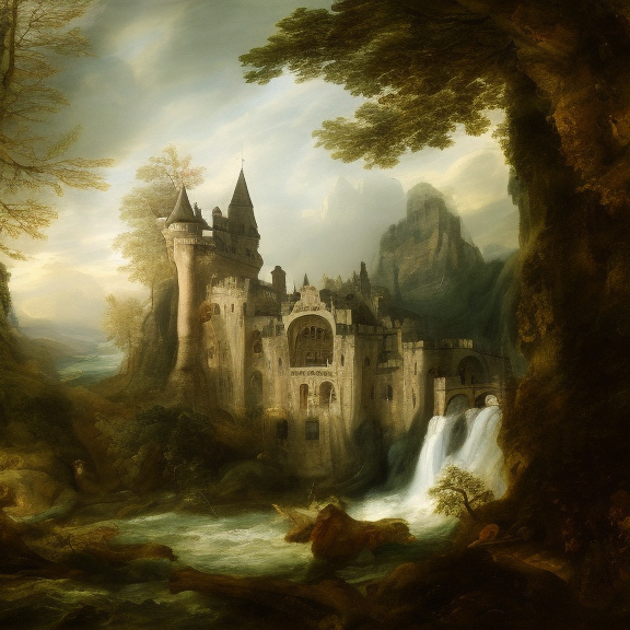 2022-12-03-21-03-27-2-A_beautiful_castle_beside_a_waterfall_in_the_woods_by_Rubens_matte_paint...png